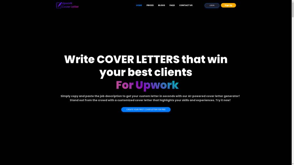 Upworkcoverletter Obtai 