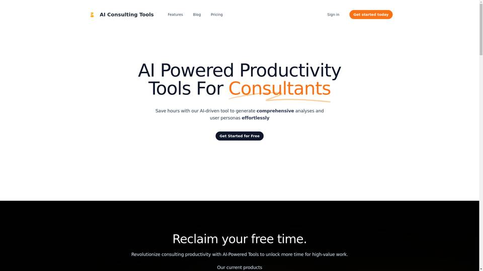 Ai Consulting Tools