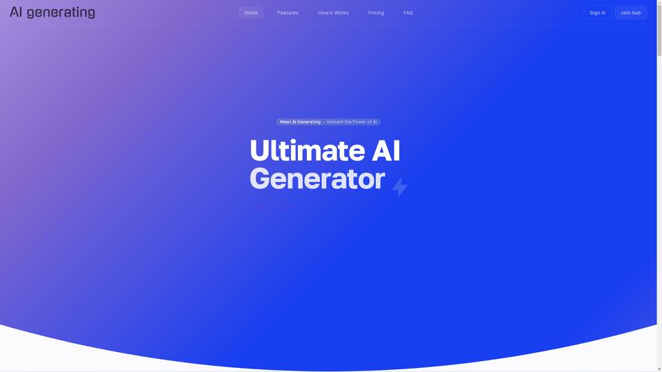Ultimate Ai Generator
