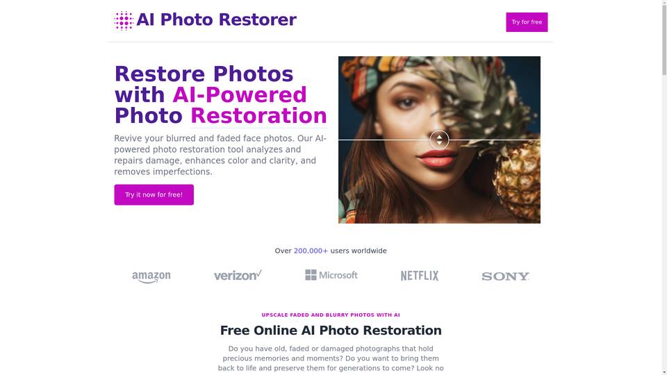 Ai Photo Restorer