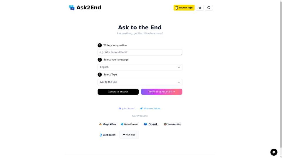 Ask2End