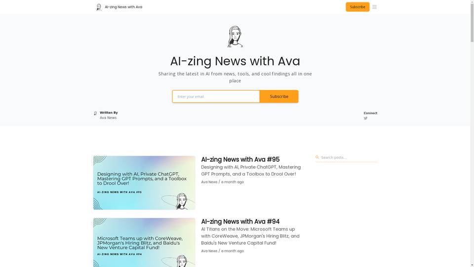 Ai-Zing News With Ava