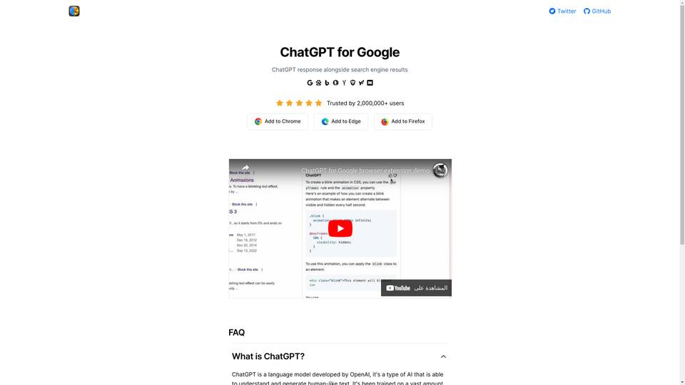 Chatgpt For Google