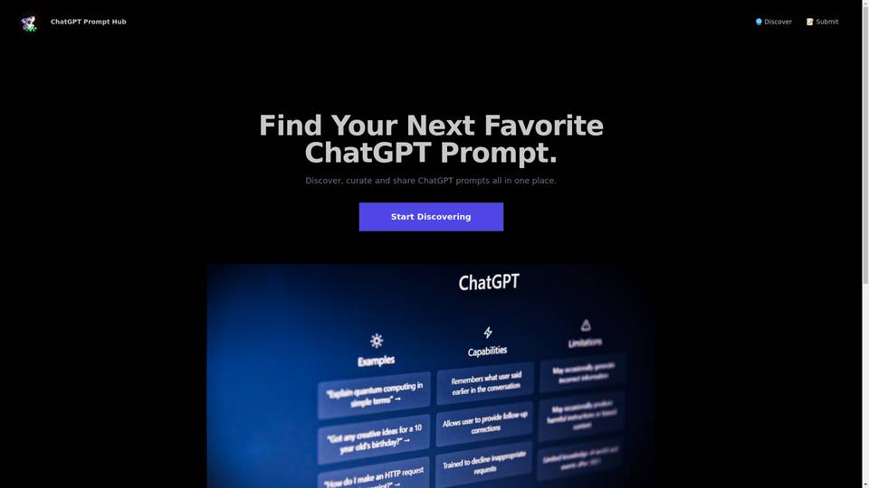 Chat Gpt Prompt Hub