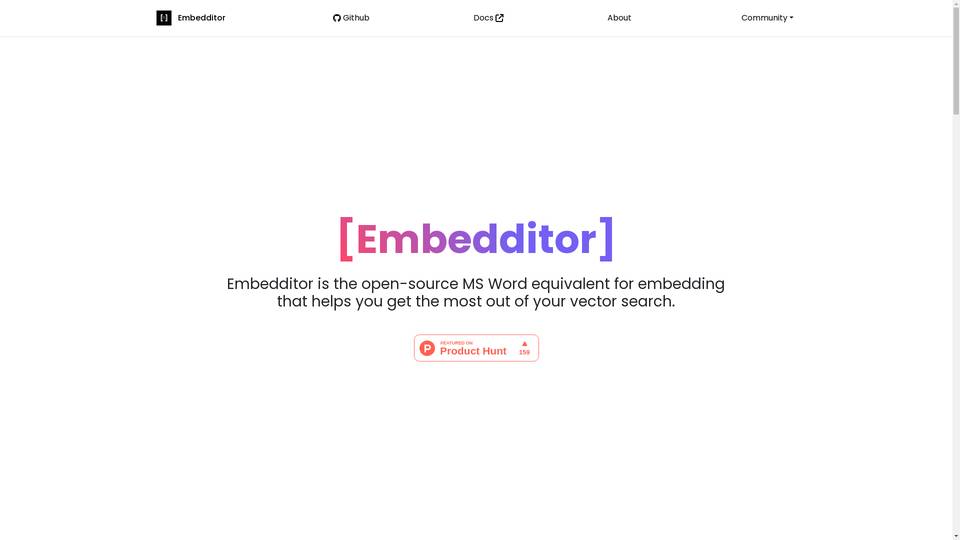 Embedditor