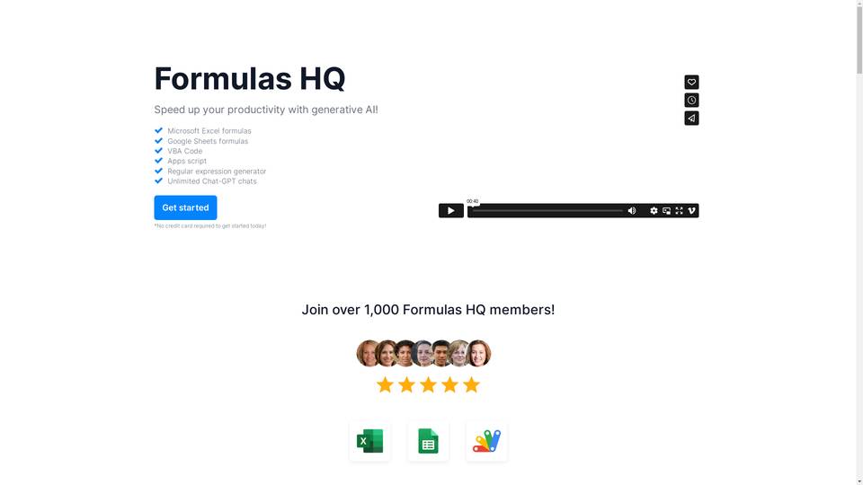 Formulas Hq