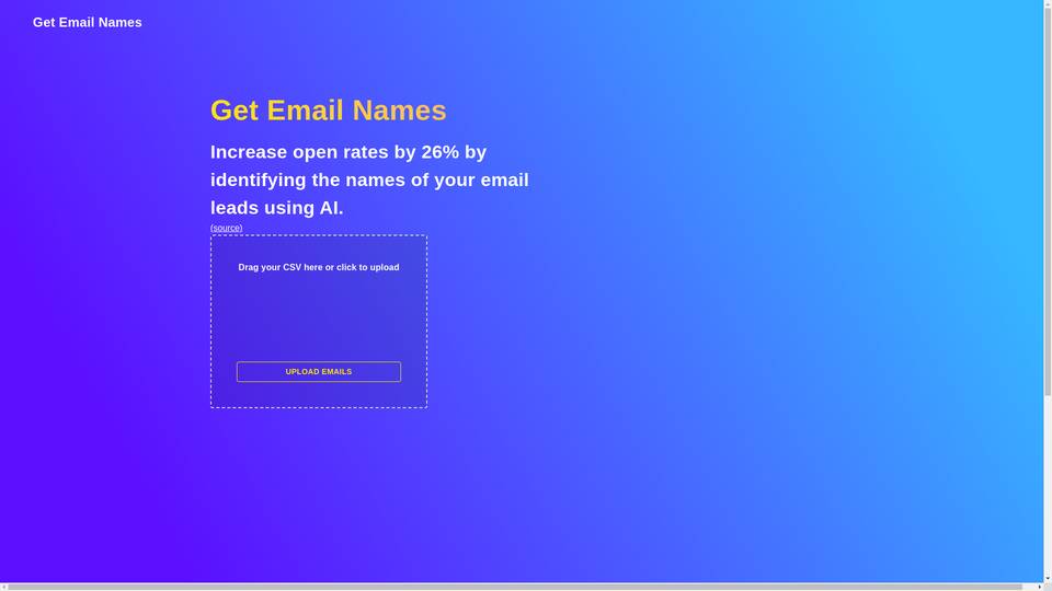 Get Email Names