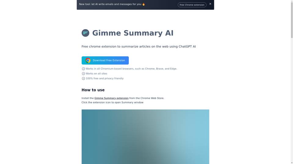 Gimme Summary Ai