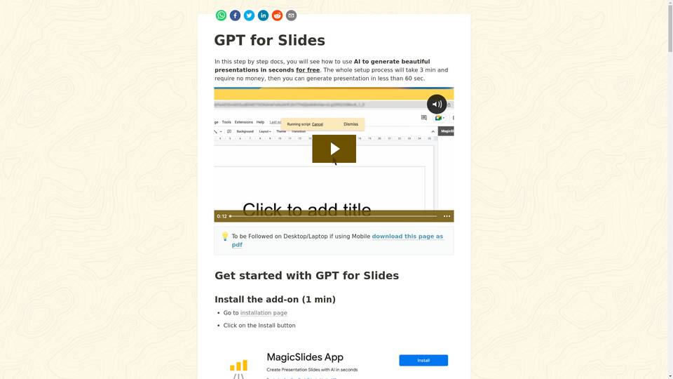 Gptforslides