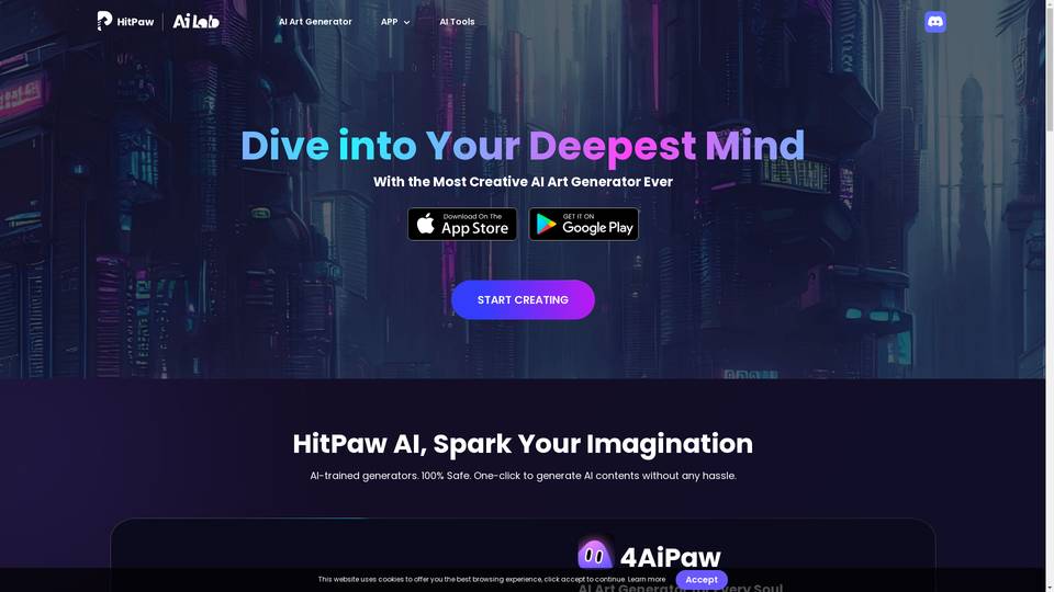 Hitpaw Ai Art Generator