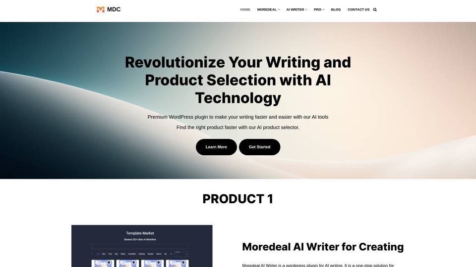 Moredeal Ai Writer