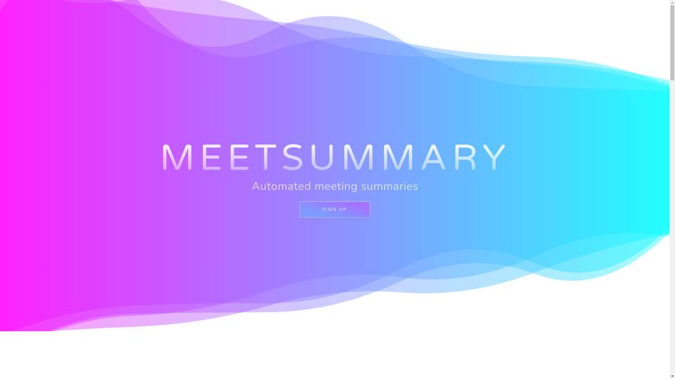 Meet Summary