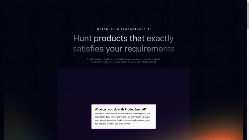 Producthunt Ai