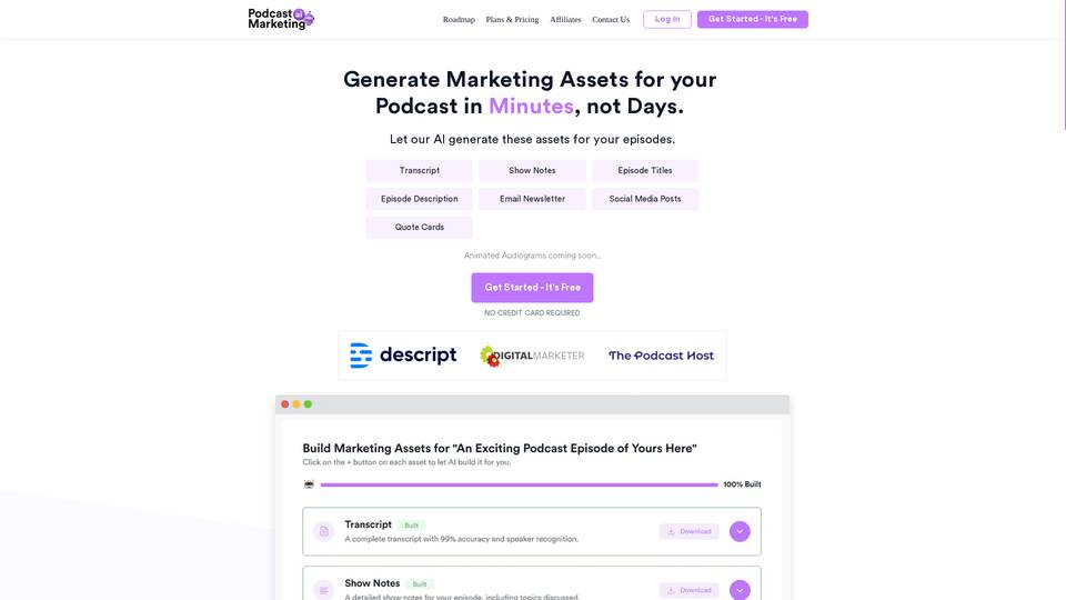 Podcast Marketing Ai