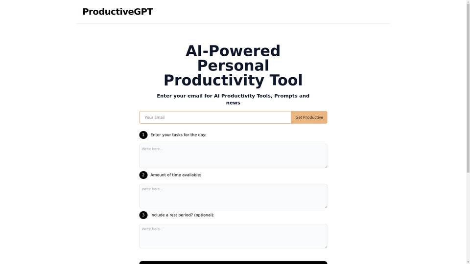 Productivegpt