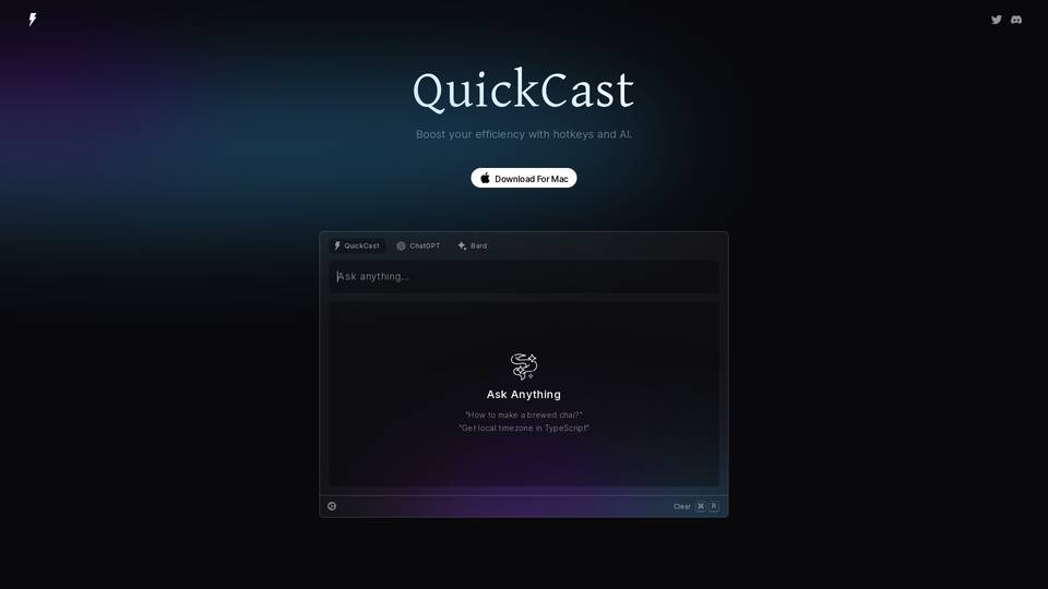 Quickcast