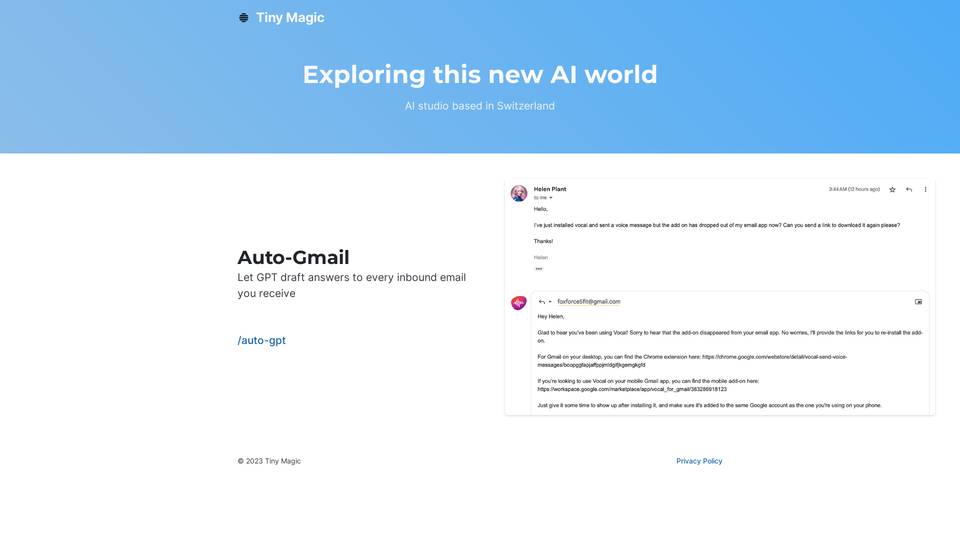 Auto-Gmail